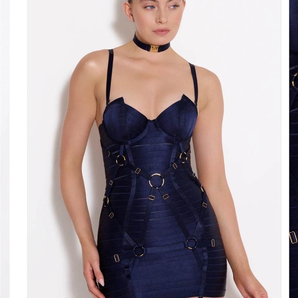 BLACK Signature Adjustable Bondage Angela Dress (BNWT)